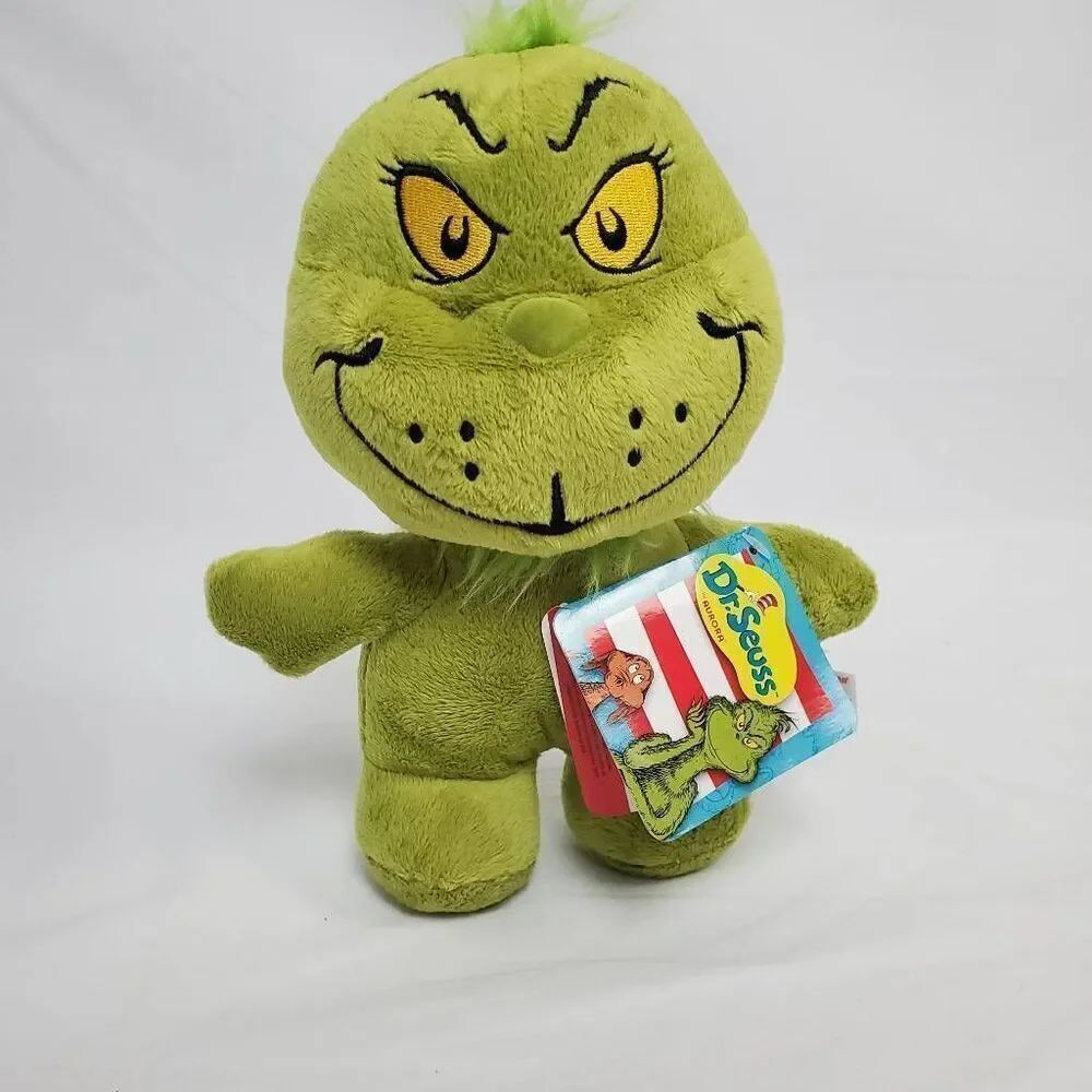 Aurora Dr Seuss Grinch Plush Doll 10" 2018 NWT